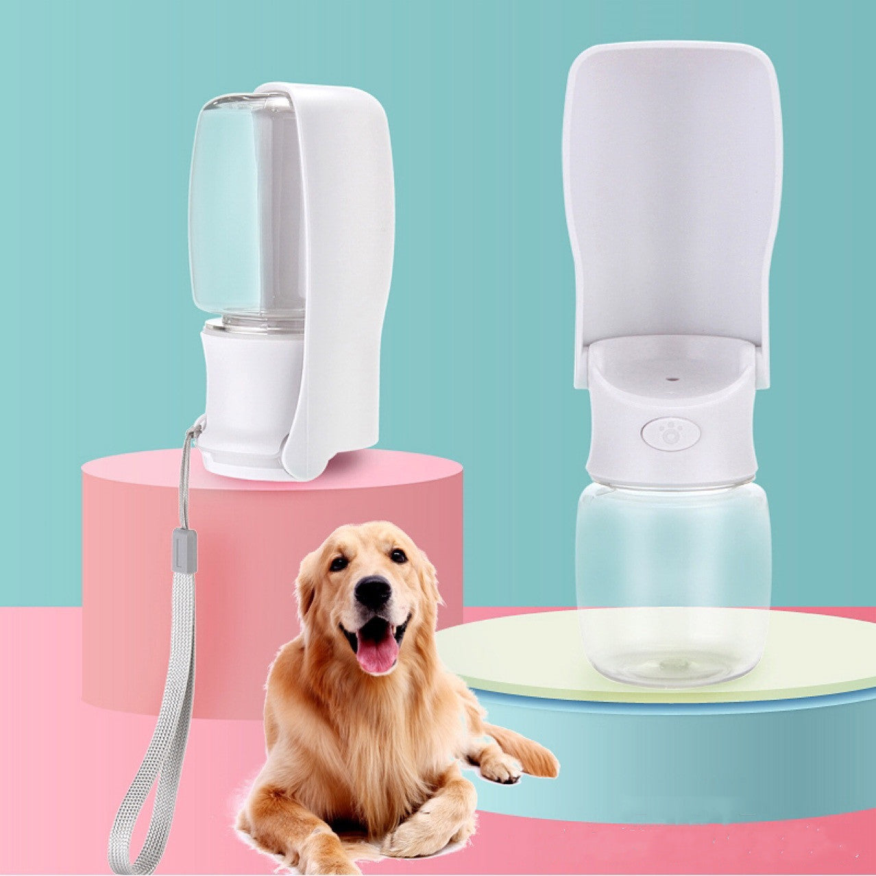 Crufty FlexSip — Foldable Dog Water Bottle & Dispenser
