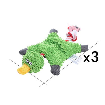 Crufty Donkey Squeaky Plush Dog Toy