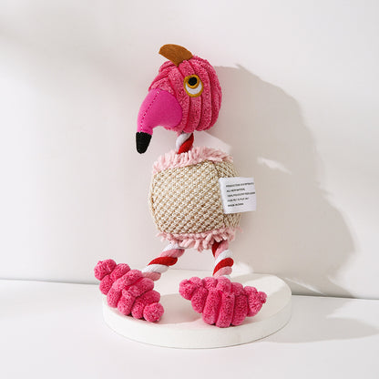 Crufty Donkey Squeaky Plush Dog Toy