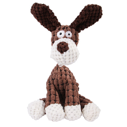 Crufty Donkey Squeaky Plush Dog Toy