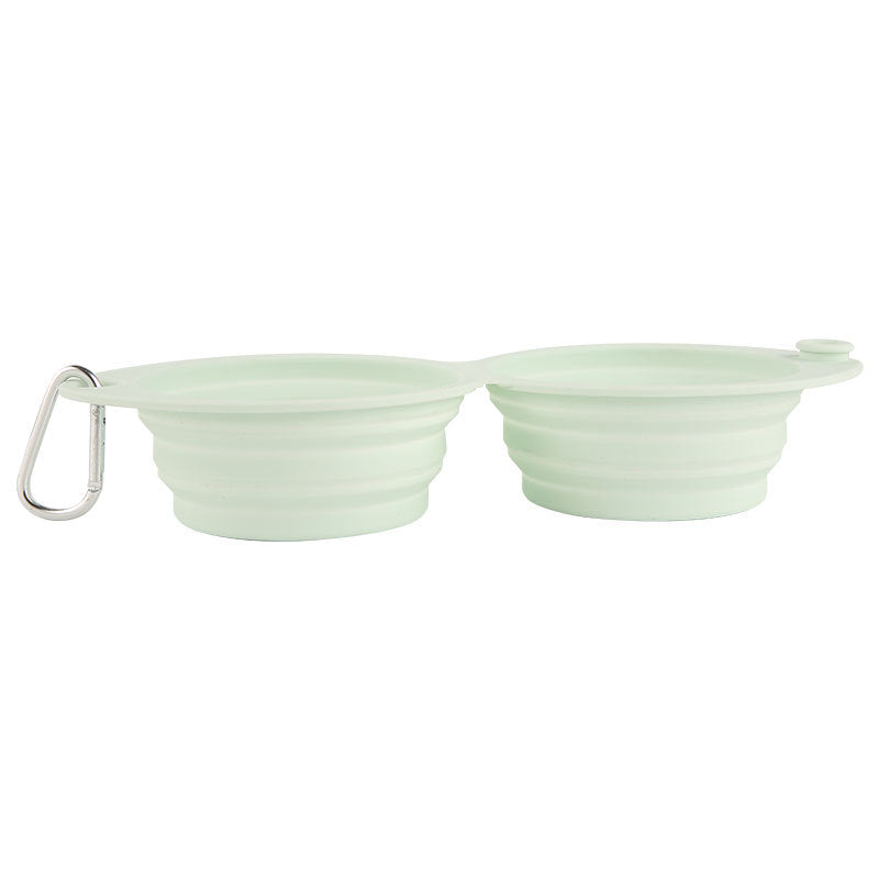 Crufty FoldBowl — Collapsible Silicone Pet Bowl for Travel