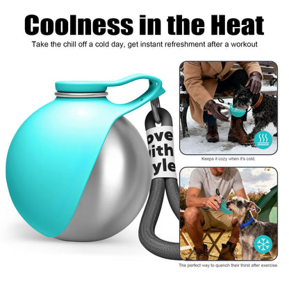 Crufty Stainless Travel Dog Bottle