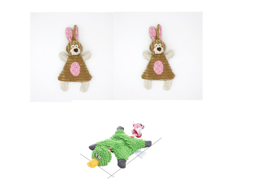 Crufty Donkey Squeaky Plush Dog Toy