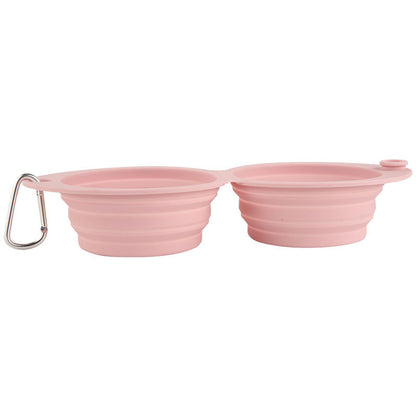 Crufty FoldBowl — Collapsible Silicone Pet Bowl for Travel