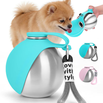Crufty Stainless Travel Dog Bottle