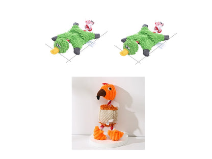 Crufty Donkey Squeaky Plush Dog Toy