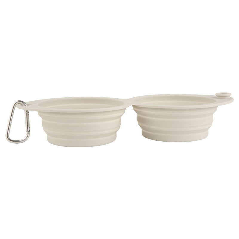 Crufty FoldBowl — Collapsible Silicone Pet Bowl for Travel