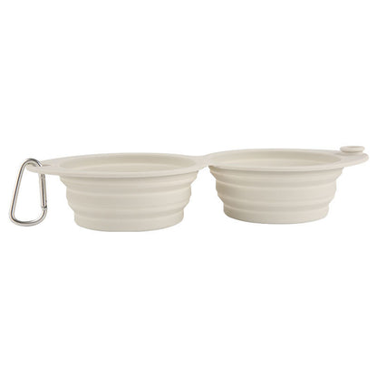 Crufty FoldBowl — Collapsible Silicone Pet Bowl for Travel